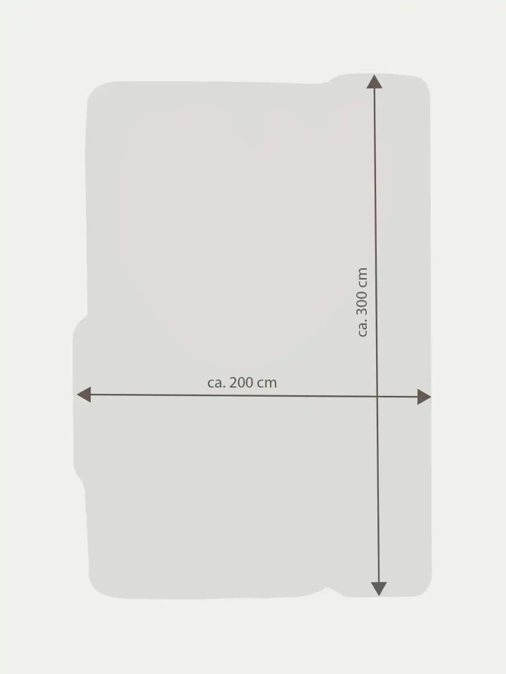 Maße Teppich Triple-Desert