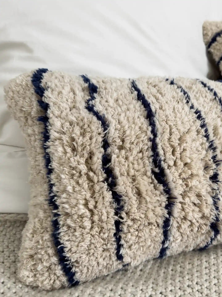 mija LIVING Dekokissen aus unserer Kollektion blue Stripes