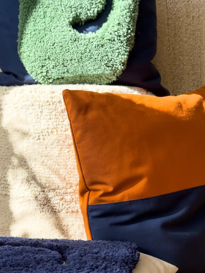 Hochflor-Kissen aus Schurwolle von mija LIVING