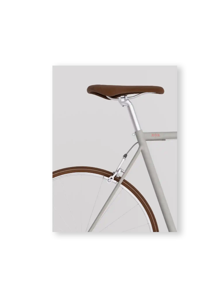 print fahrrad retro und vintage
