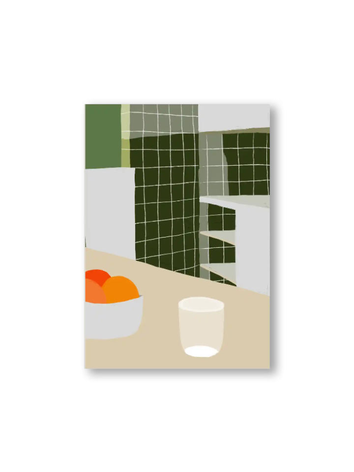 Poster Vintage in tollen Retro-Farben
