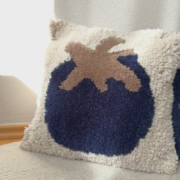 mija LIVING Kissen Blaubeere und Birne